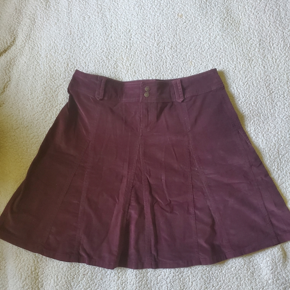 Sahalie Pinwale Corduroy Skirt